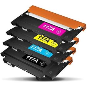 HP 117A W2070A Mavi Muadil Toner