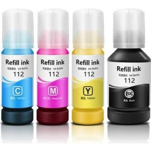 Epson EcoTank 112 C13T06C64A Muadil Mürekkep Seti