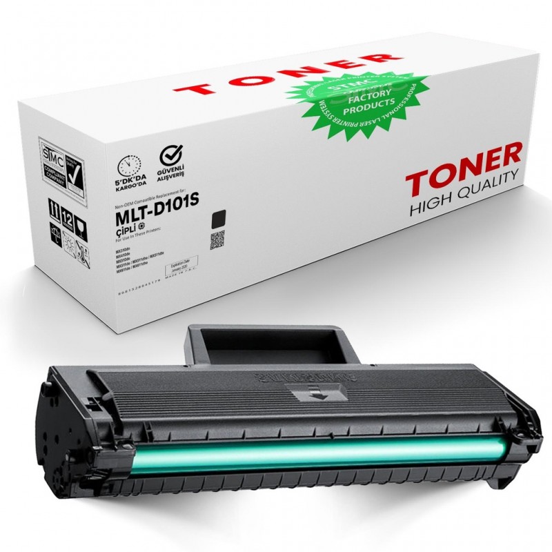 Samsung MLT-D101S HP SU700A Siyah Muadil Toner
