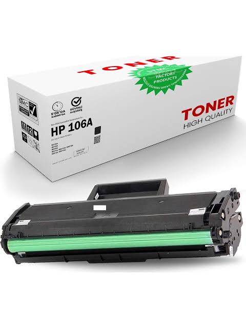 HP 106X W1106X Siyah Yüksek Kapasiteli Muadil Toner