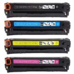 HP 125A CB540A Siyah Muadil Toner