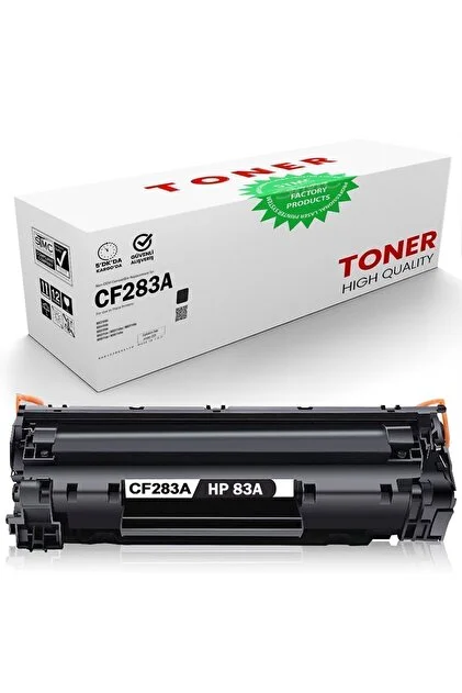 HP 83A CF283A Siyah Muadil Toner